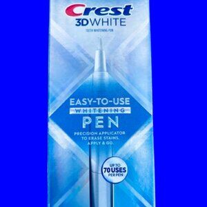 Crest 3D White Easy-To-Use Teeth Whitening Pen - 0.13 fl oz NEW EXP 2027